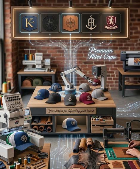 From Your Brand Idea to Finished Fitted Caps